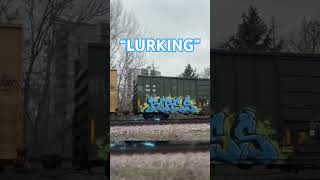Graffiti lurking #graffiti #canada #art #graffitiart #urbanphotography #city #cityphotography #now