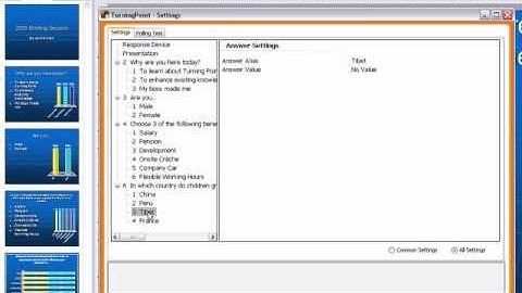 Adding points to correct answers with TurningPoint Interactive Voting system from Eurosis