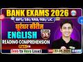 Bank Exam 2026 l RRB English Classes l English Reading Comprehension 06 l Class 35 l By Atul Sir