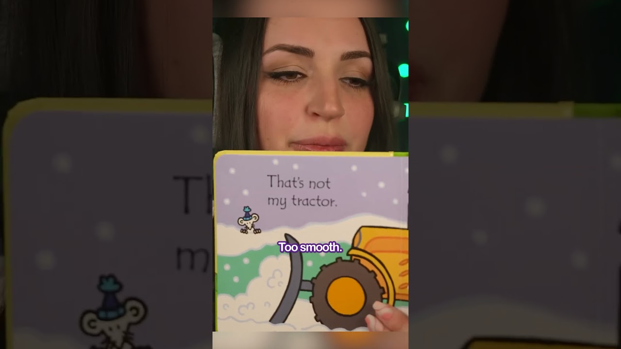 ASMR - I have a problem with this sensory book...
