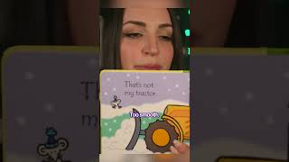 ASMR - I have a problem with this sensory book...