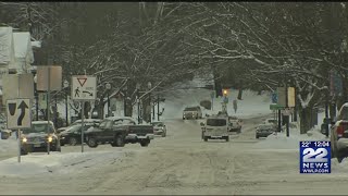 Snow in Greenfield; just another New England day
