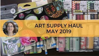 Art Supply Haul May 2019