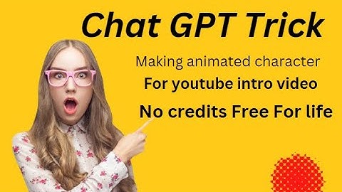 How to Create Animated character for YouTube intro videos For Free Lifetime