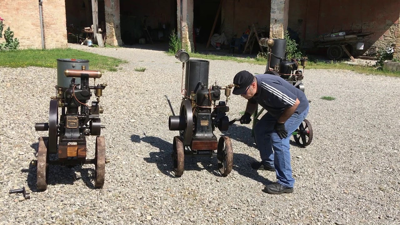 I TRE MOSCHETTIERI - Japy - Guy Mital - motori stazionari - moteur fixe ancien