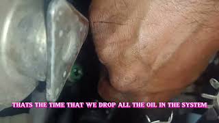 "change oil procedure on 4jx1 (With English Subtitles)"