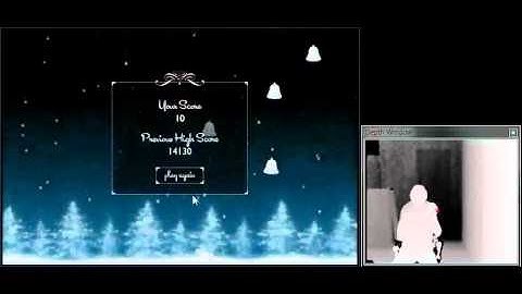 BNSoft - Winter Bells: Flash Games controlled by Kinect