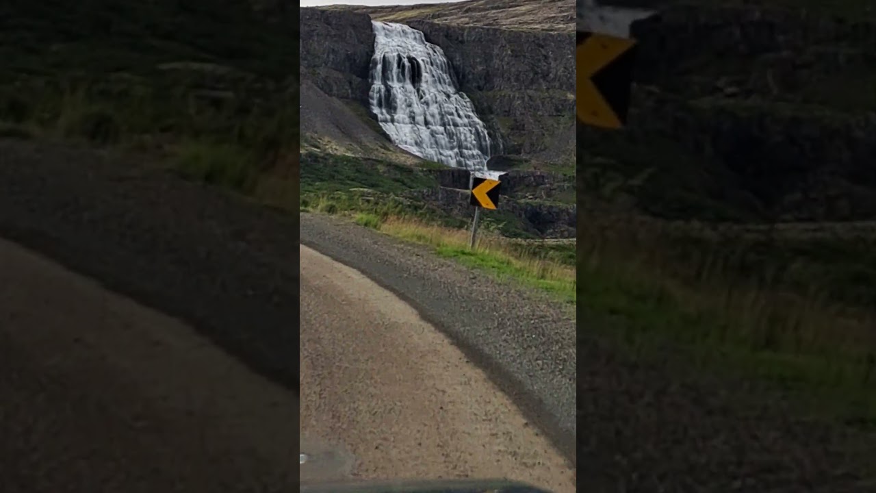Iceland's Magic: *DYNJANDI Waterfall* in the Westfjords 