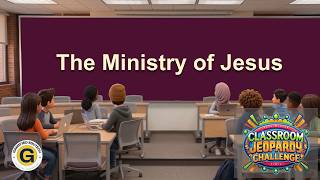 The Ministry of Jesus Jeopardy Game Review Questions No Google Slides Template Needed