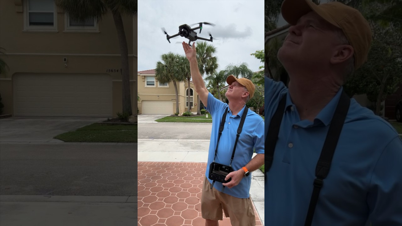 Dji Mavic 3 Pro Easy & Safe Hand Launch & Catch! 