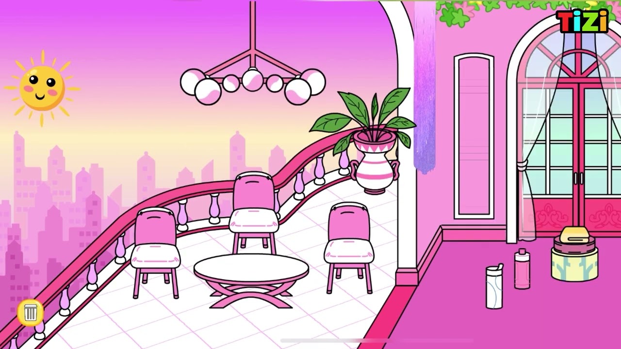 Design Your Dream Home in TIZI PINK HOME DECOR GAME!🎀