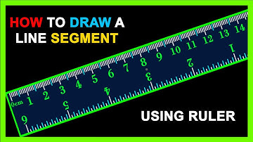 Draw A Line Segment Using Scale | Animated Video | Hindi and Urdu.