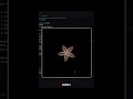 🌸 This Python Flower Animation Will Impress Anyone 🌹😳 #shorts #Hero