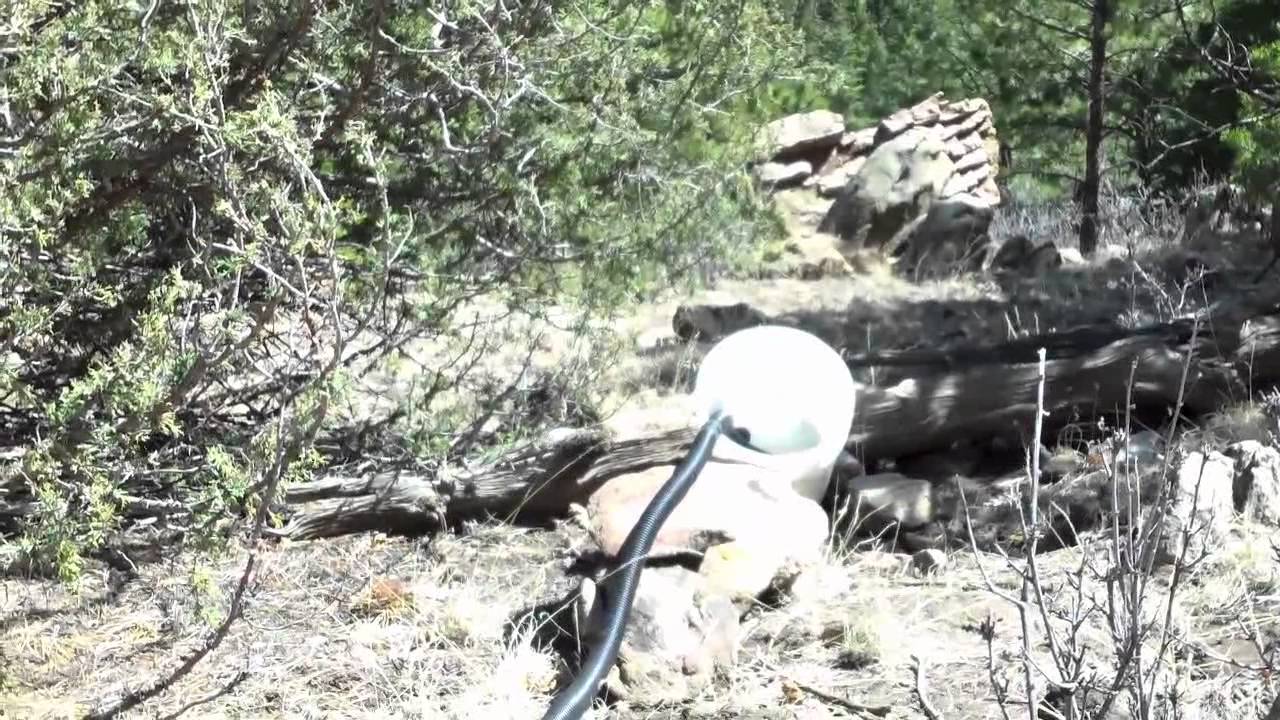 SURVIVAL snow melt water catch system YouTube