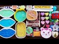 Slime Smoothie - Mixing Slime And More Stuff & Sand