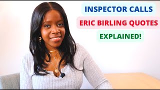Eric Birling Character Quotes & Word-Level Analysis | 