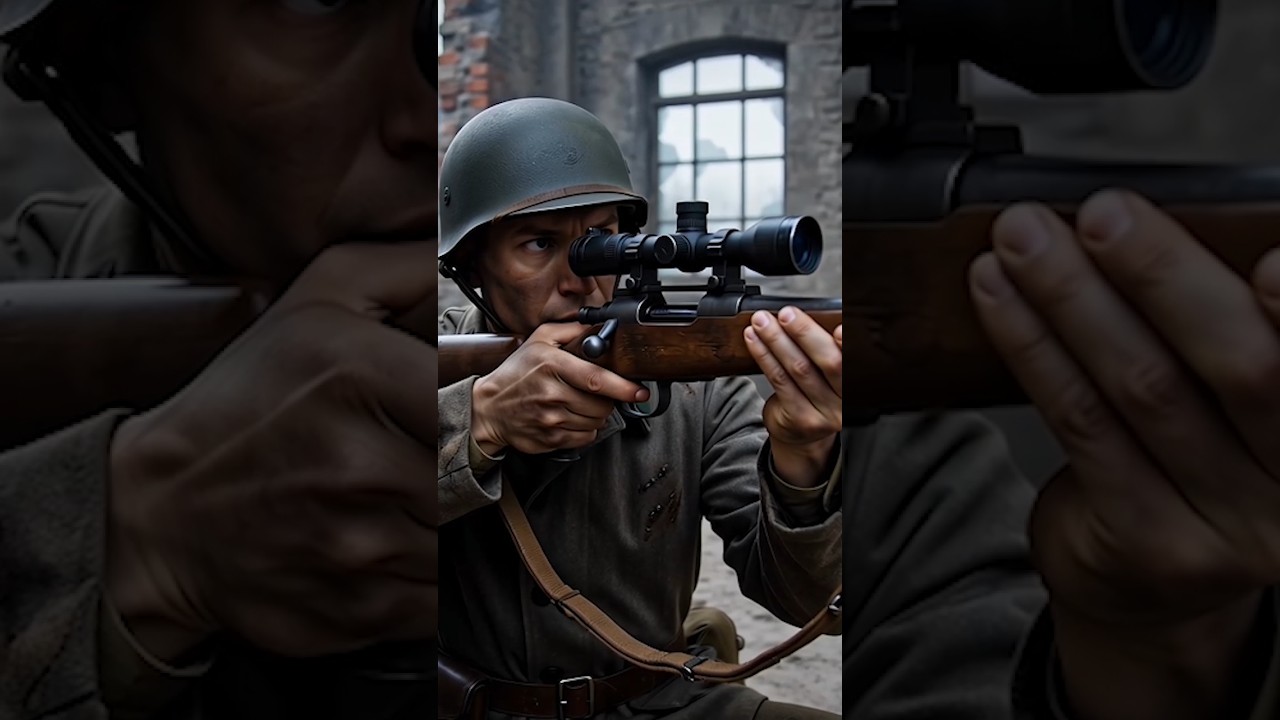 WW2 Sniper in the Shadows Fires a Bullet That Changes Everything Instantly 