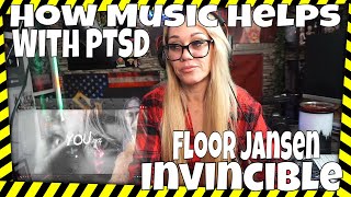 Floor Jansen Invincible Reaction | PTSD  | Just Jen Reacts | My PTSD Story