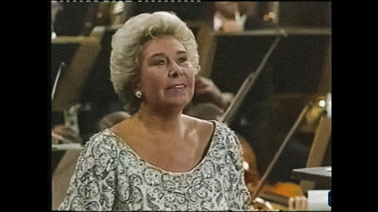 (RARE) Samson et Delilah: Mon cœur s'ouvre a ta voix - Christa Ludwig - Vienna - 1988 (HD)