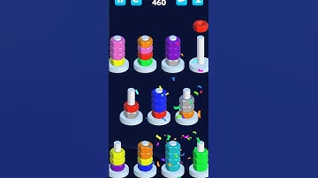 #nutsort #levelcomplete 460 #gaming #gameplay