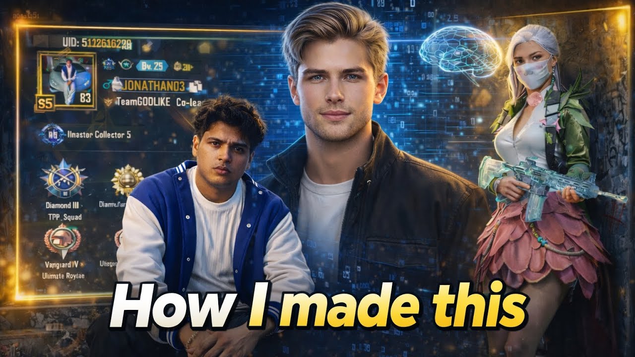 💀 I Created Jonathan’s Profile Picture Using AI  CHATGPT 🤯🔥