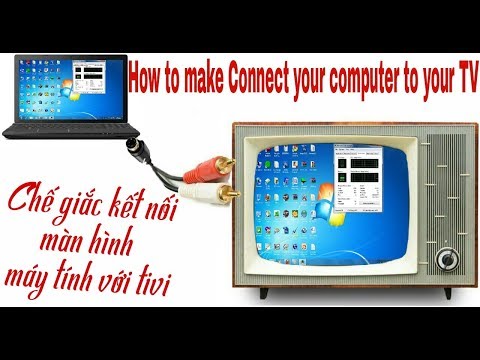 Video Chế giắc kết nối màn hình máy tính ra tivi(How to make... - youtube