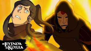 Korra vs. Amon  | Batalla final | La leyenda de Korra