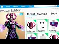 MAKING FORTNITE GALACTUS a ROBLOX ACCOUNT