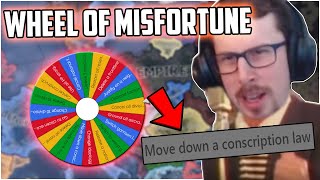 Hearts Of Iron 4 With A Wheel of Misfortune Is Horrible (HOI4 Germany Challenge)