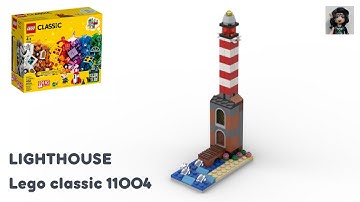 LIGHTHOUSE Lego classic 11004 ideas How to build easy