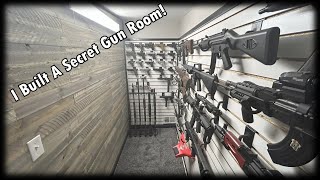 I Built A Secret Gun Room!