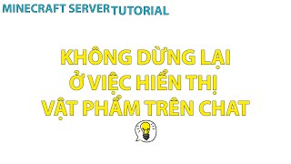 Server Tutorial #68: InteractiveChat | Hiển Thị Vật Phẩm - Kho Đồ Trên Khung Chat | KanCi Gamer