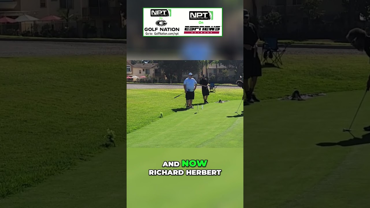Golf Course Drama Mike's Putt vs Richard's! Who Wins - 2025 NPT Clips