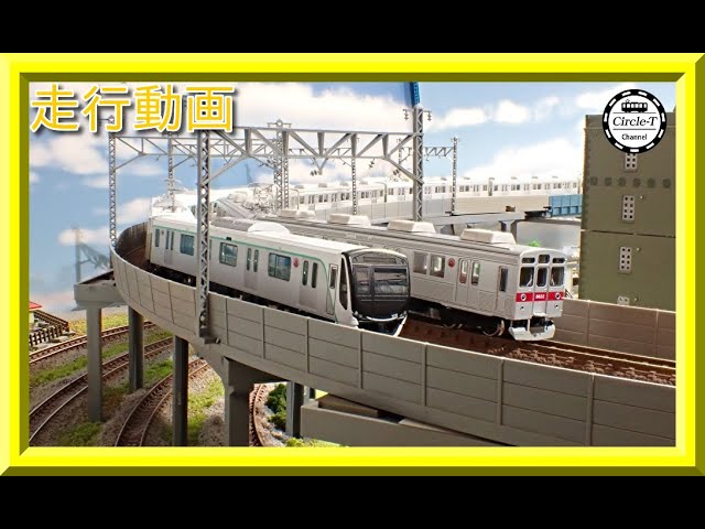 【走行動画】グリーンマックス 31562/31563 東急電鉄2020系（田園都市線・2138編成）【鉄道模型・Nゲージ】