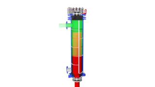Flow Of The Process And Service Media Inside A Gab Neumann’s Ge Type Block Heat Exchanger