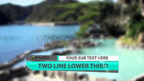 After Effects Project Files - lower third - VideoHive