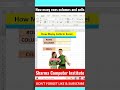How many rows, columns and cells in excel. #shorts #viralshorts #youtubeshorts #msexcel