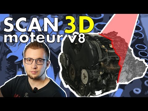 I 3D scan my 300hp V8 engine with PHOTOGRAMMETRY ! [GT40 project #01]