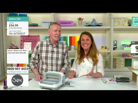 05/06/2026 HobbyMaker Live - Sizzix,Clarity Crafts,Creatief Art,Crafter's Companion & Darkroom Door