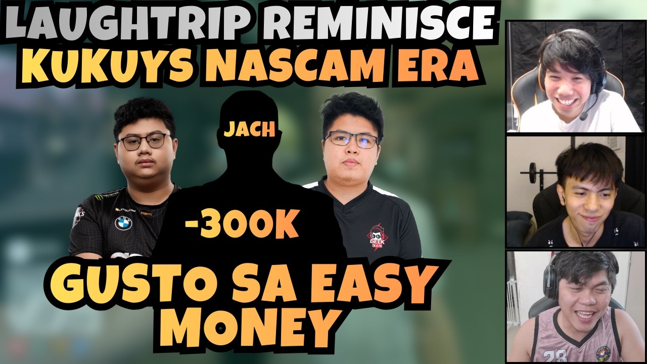 JACH SCAM ERA | REMINISCE NUNG NASCAM ANG MGA KUKUYS MEMBER | KWENTUHAN W/ BOSSKU, JABO, HUBRIS