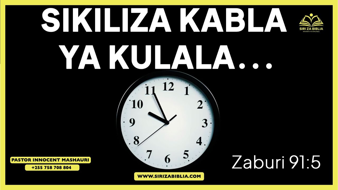 MISTARI 10 YA BIBLIA // SIKILIZA KABLA YA KULALA //GOOD NIGHT