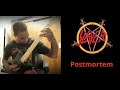 Slayer - Postmortem guitar cover