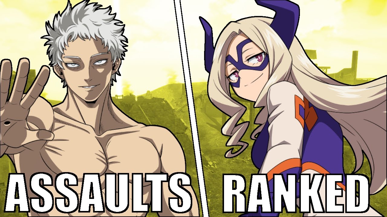 Ranking Every Assault Character in My Hero Ultra Rumble (Worst to Best)