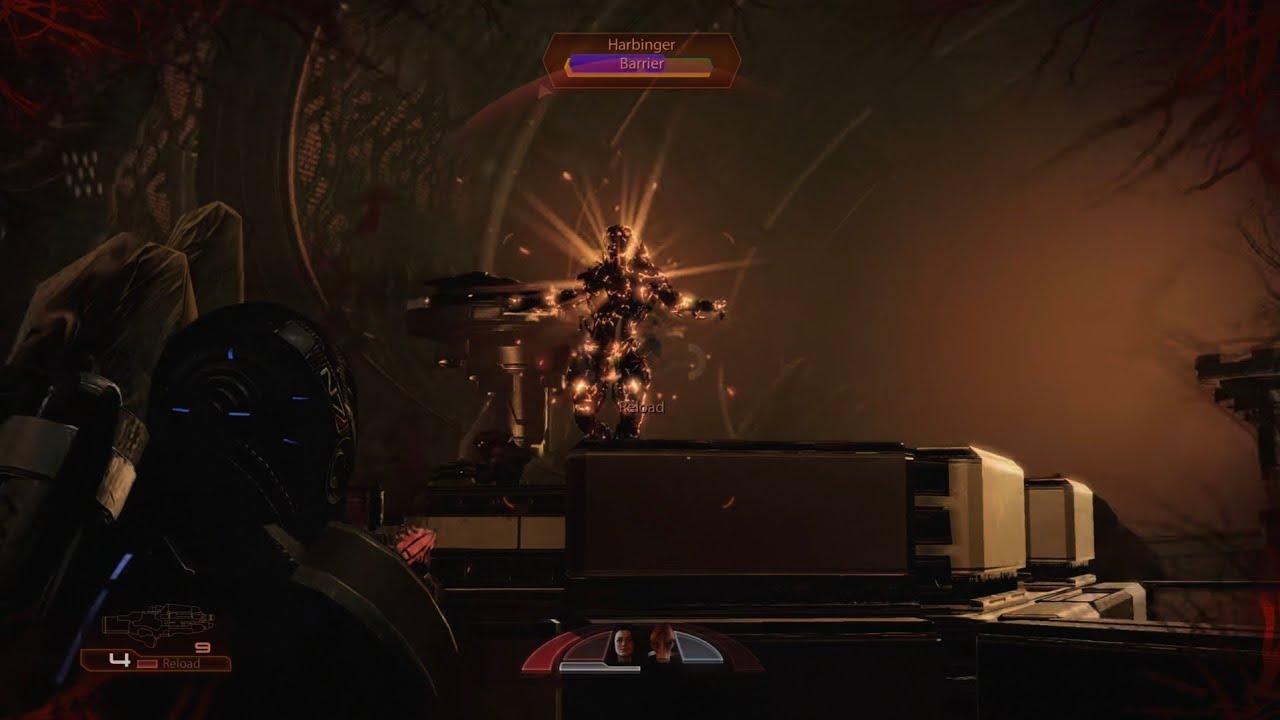 Mass Effect 2 - Collector Ship - Platform Fight (INSANITY/SOLDIER)