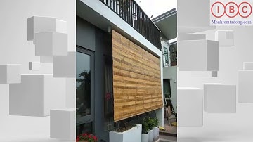 RÈM CUỐN TRE TIỆN LỢI TỰ ĐỘNG IBC - https://manhremtudong.com - 0902 256 822 / 0904 699 122