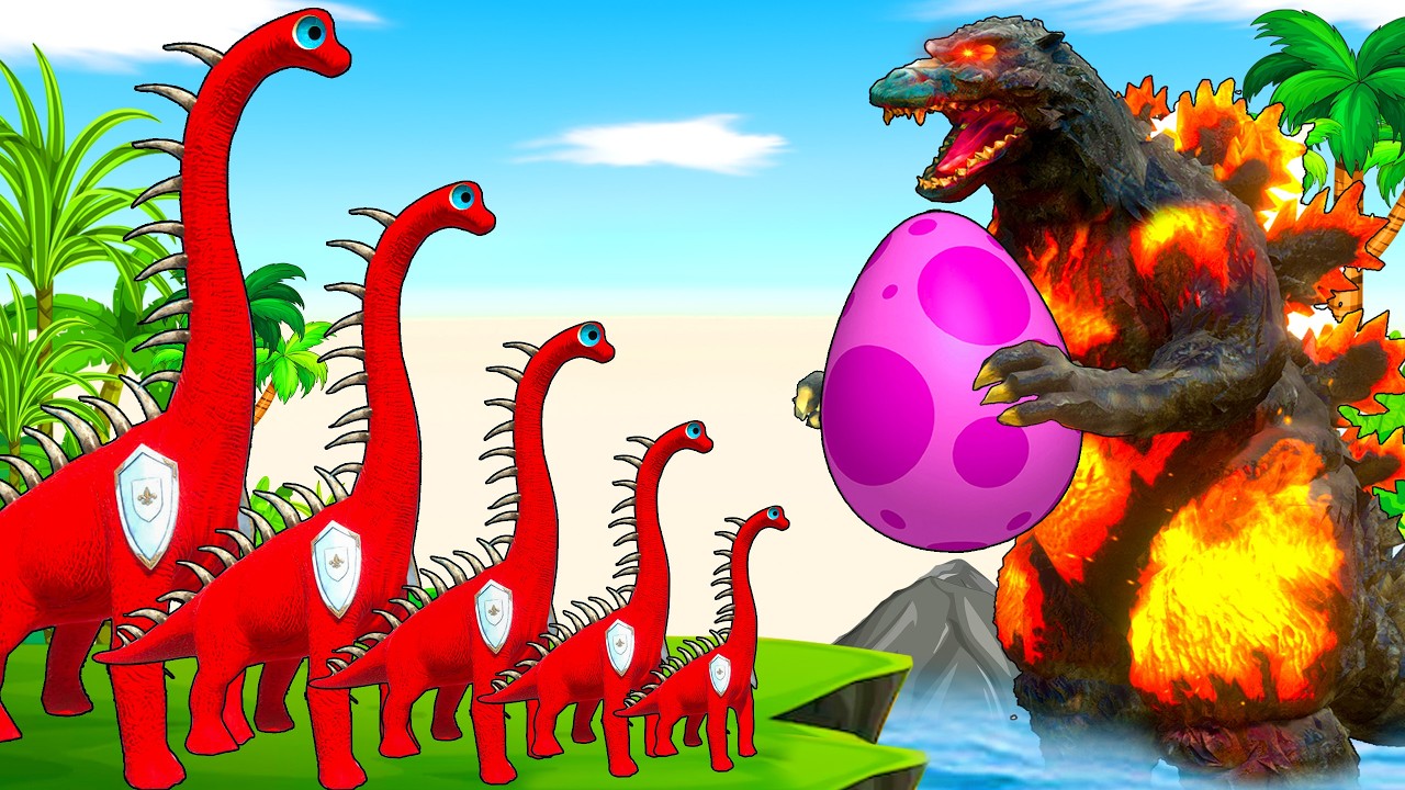 Long Slide Game with Colourful Duck Cow Tiger Gorilla Dog Elephant 3d Animal Game Funny 3d Animals