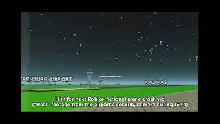 Hint For Next Fictional Roblox Plane Crash