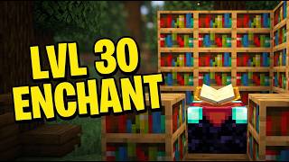 Ultimate Level 30 Enchantment Setup in Minecraft (Easy Guide)