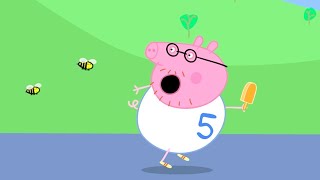Peppa Pig Official Channel | Fun Run with Daddy Pig - Stay Fit with Peppa Pig