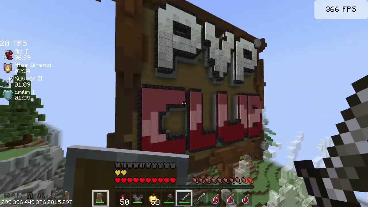 pvp atmayı ögrenıyom (1v99hakanım ),içinn